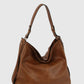 Braided faux leather shoulder bag