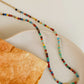Colorful beaded necklace (various)