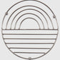 Sunup metal trivet