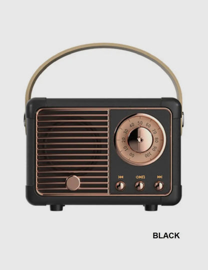 Retro mini wireless Bluetooth speaker
