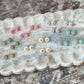 Mini flower studs (various)