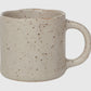 Neutral ceramic mug and espresso cup