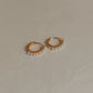 Grace pearl Hoops