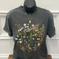 Boho wildflower vintage tee