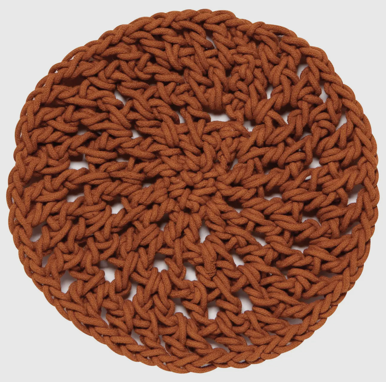 Knotted trivet (various colors)