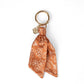 Floral satin keychain (various)