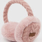C.C. Cable knit fur earmuffs