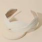Wavy fabric fashion headband