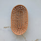 Oval Rattan basket decor