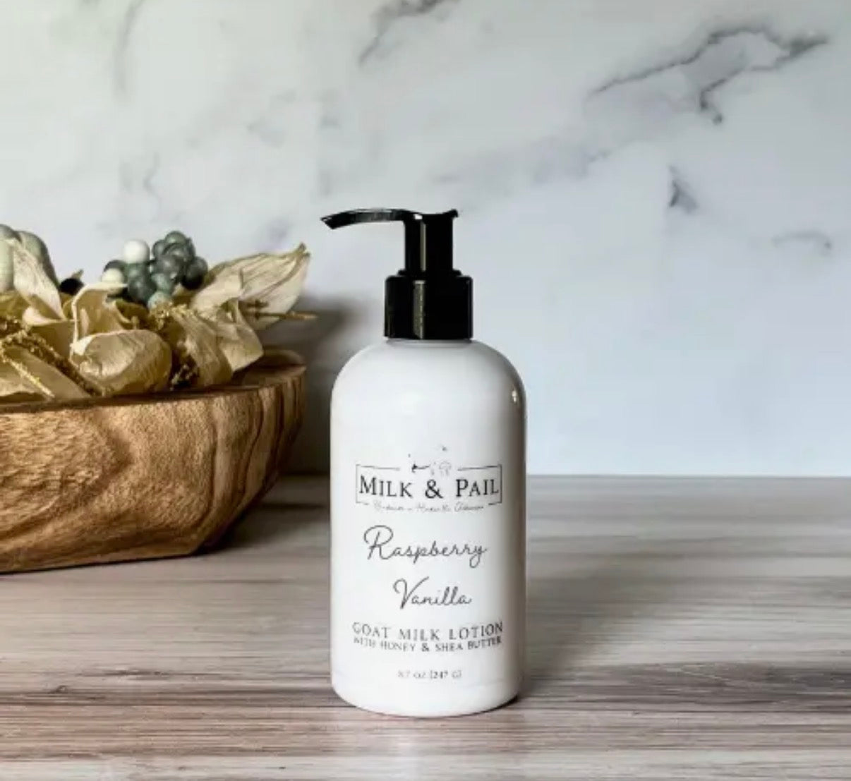 Goat milk lotion (various)