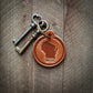 Leather keychain (various)