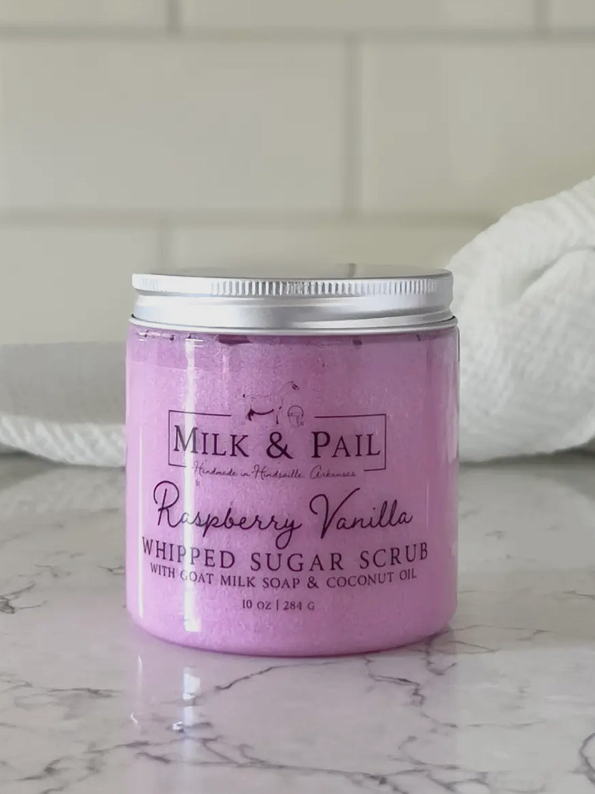 Whipped sugar scrub (various)