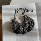 Vintage floral hair scrunchie