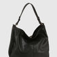 Braided faux leather shoulder bag