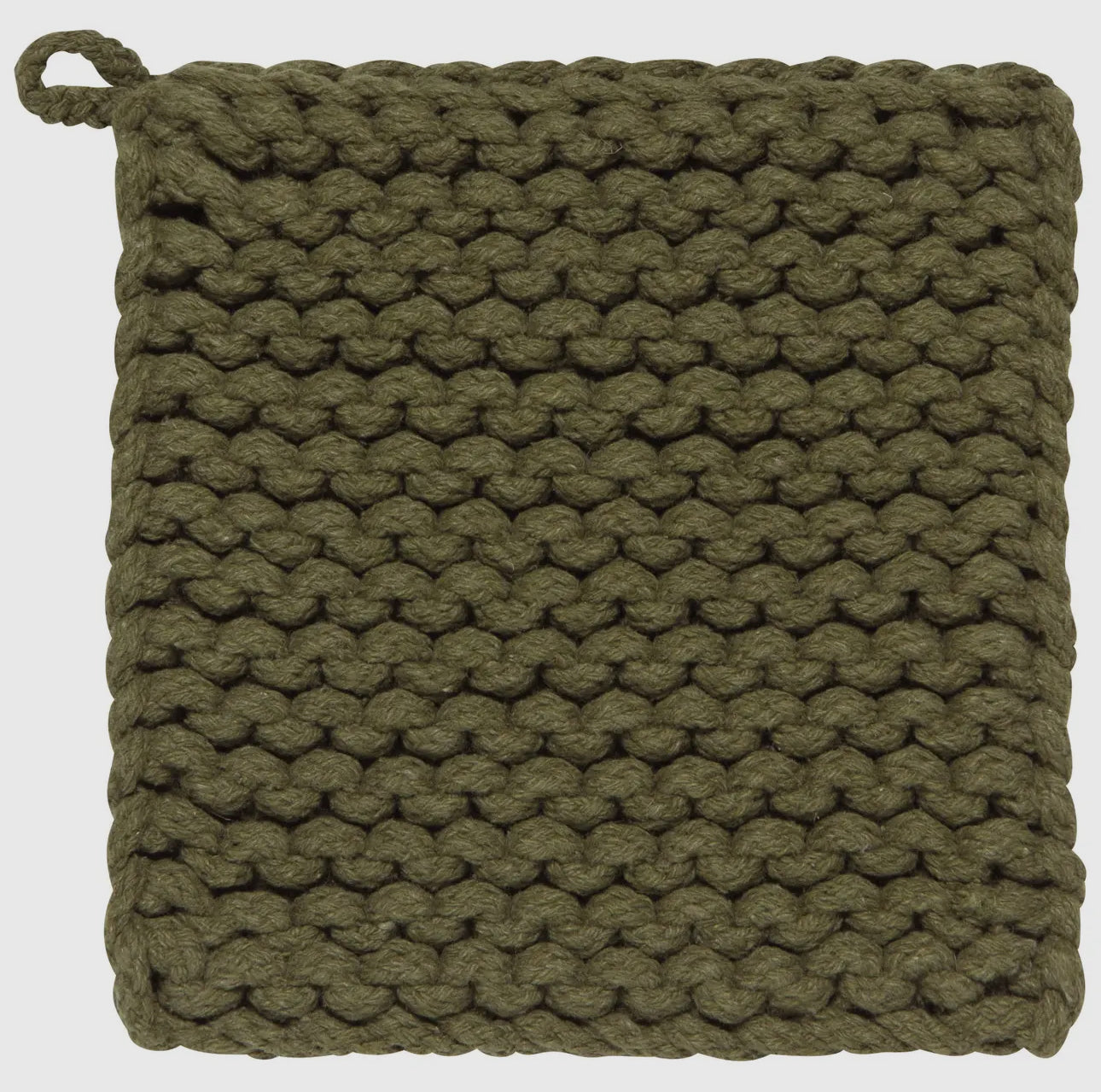 Square Knit potholder (various)