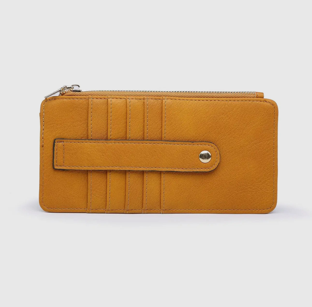 Slim cardholder wallet