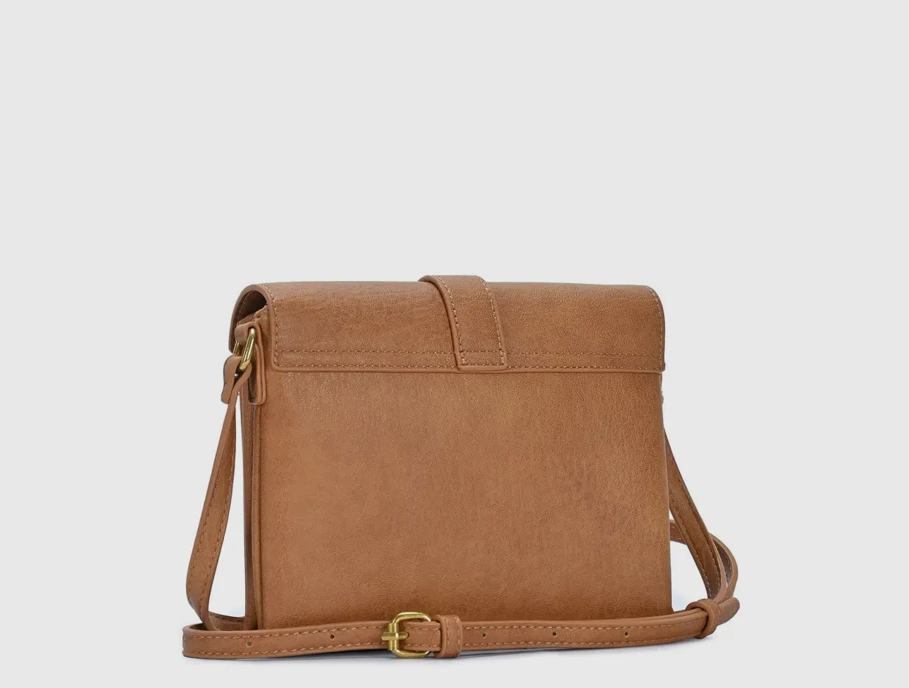 Camel crossbody bag