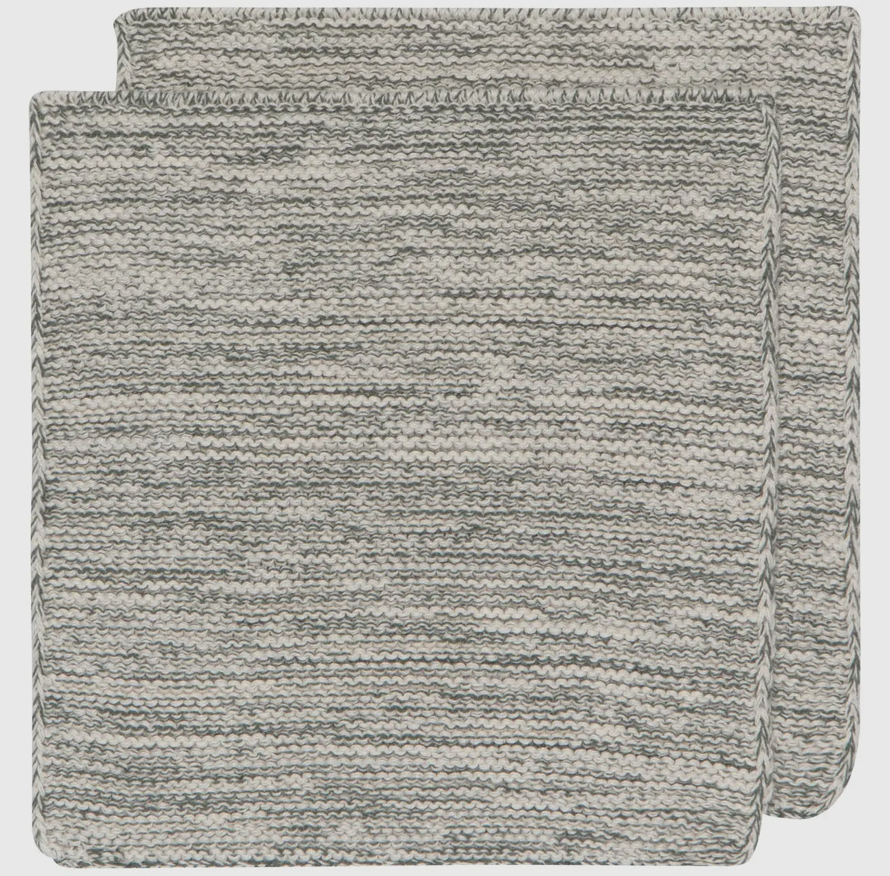 Knit dishcloths set of 2