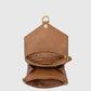 Camel crossbody bag