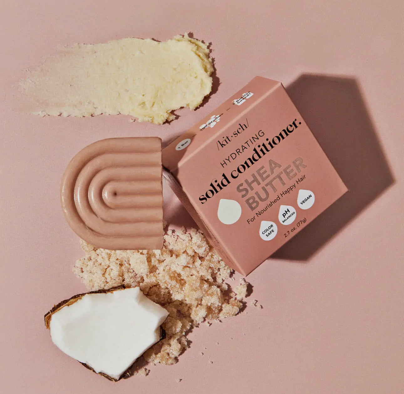 Kitsch solid conditioner bar shea butter