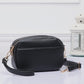 Double zipper crossbody bag (various colors)