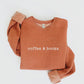 Coffee & books sweatshirt