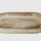 Rustic wood tray small