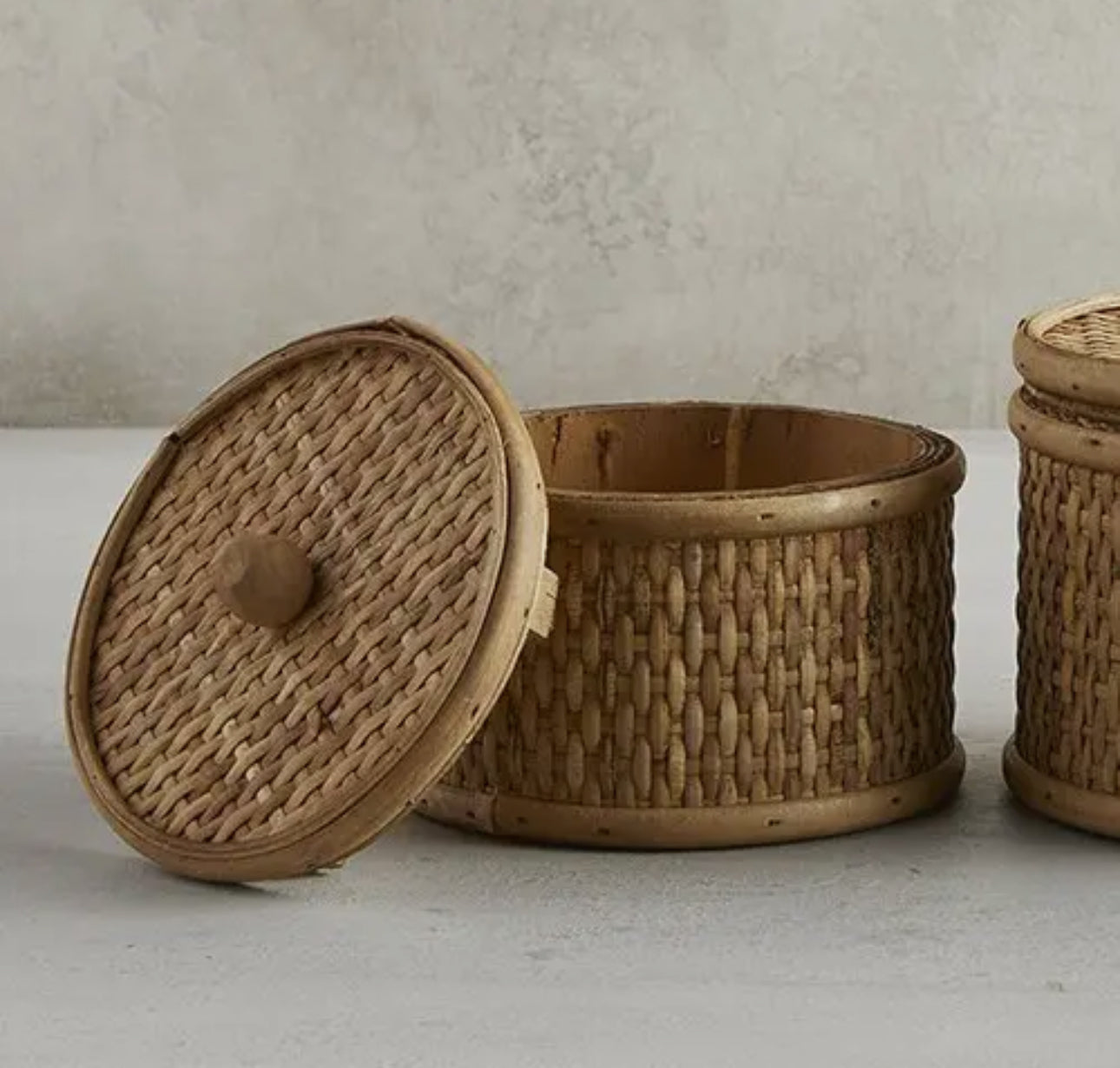 Small rattan basket