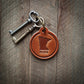 Leather keychain (various)