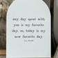Mini Wooden arch decor (various)