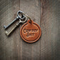 Leather keychain (various)