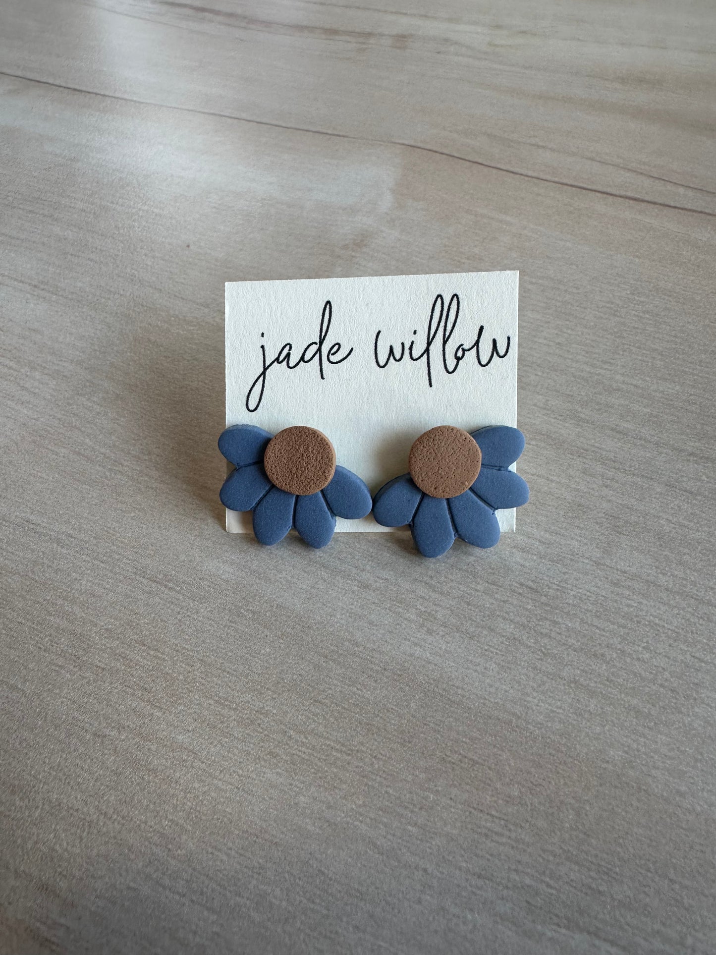 Flower petal studs