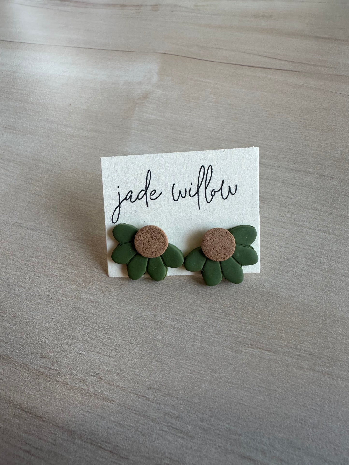 Flower petal studs