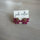 Flower petal studs