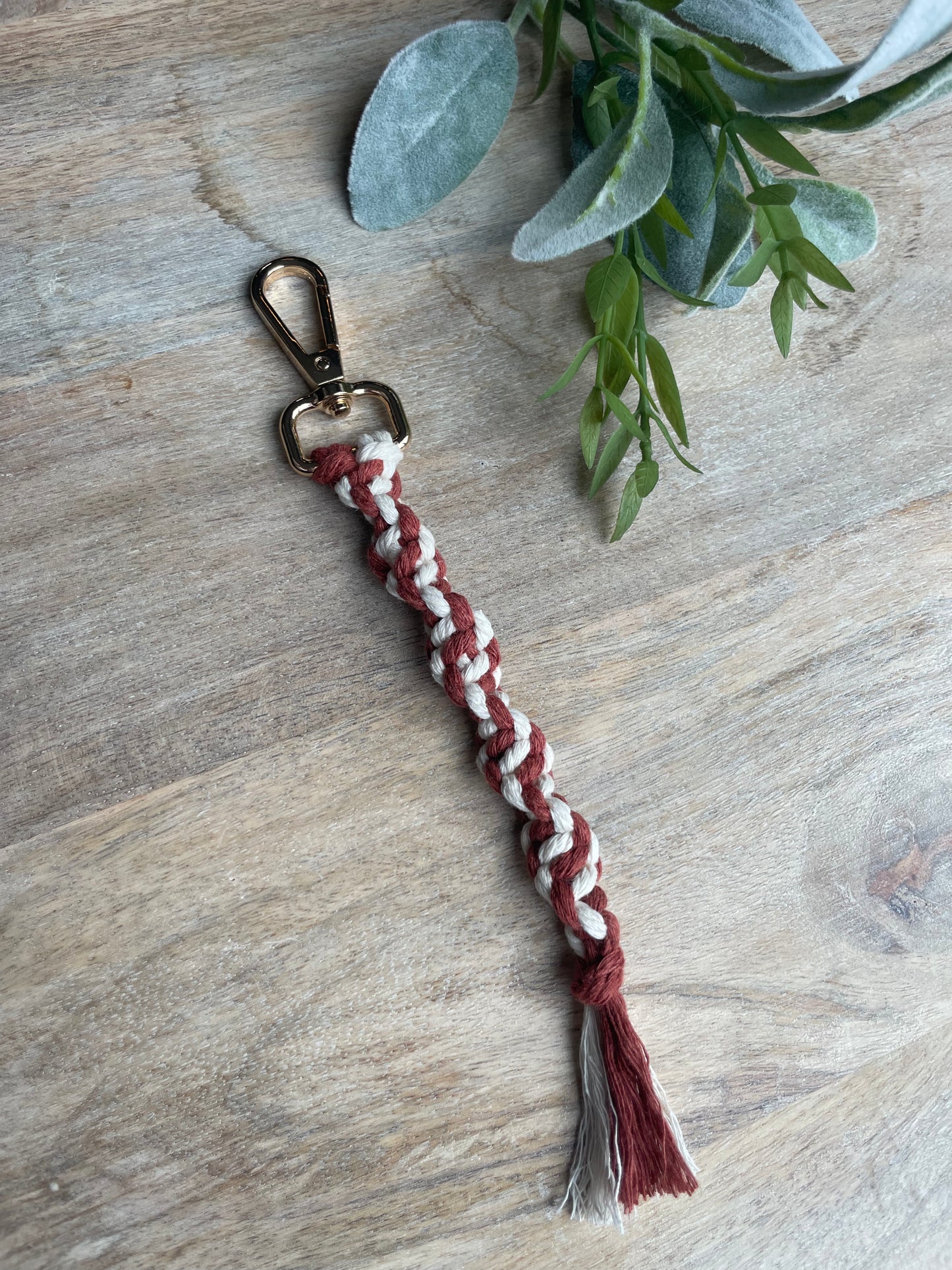 Macrame keychain