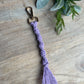 Macrame keychain