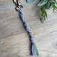 Macrame keychain