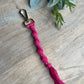 Macrame keychain