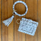 Keyring wristlet