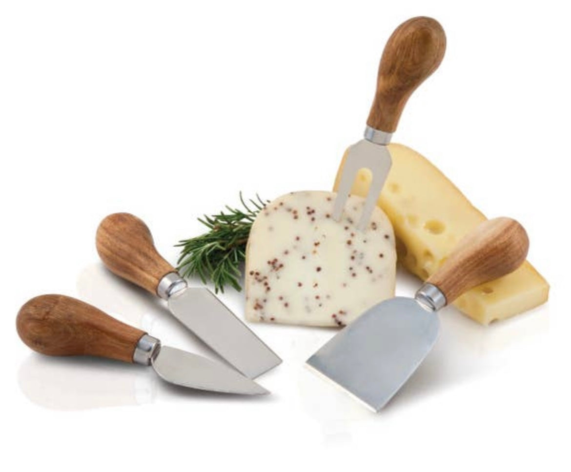 Gourmet cheese knife set, rustic farmhouse – Jade Willow Boutique Shop